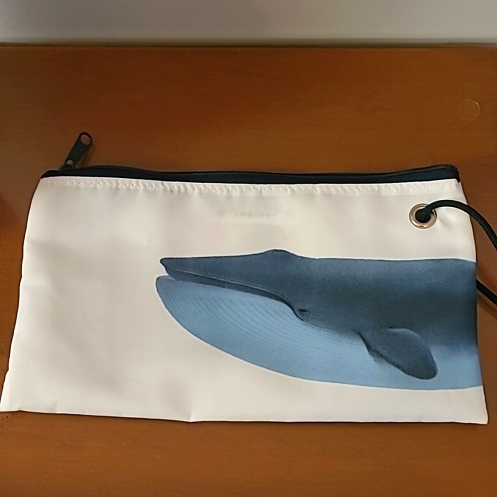 Sea Bags Maine Whale Wristlet